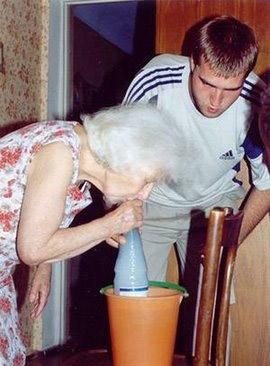 That Grandma Is A Champ