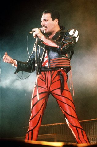 Freddie Mercury, 45, AIDS