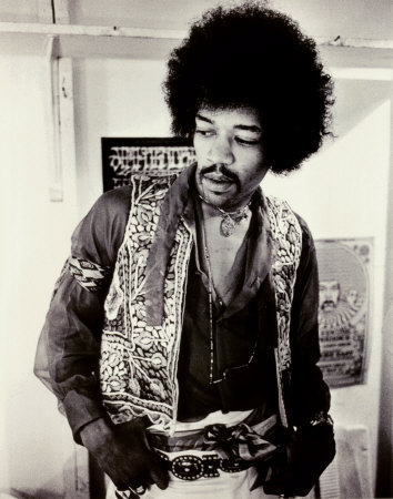 Jimi Hendrix, 27, drug and alcohol overdose