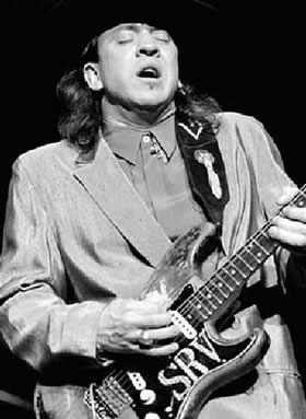Stevie Ray Vaughan, 35, helicopter crash