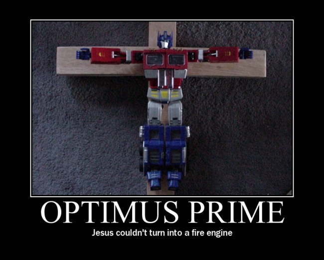 Optimus Prime...pwns