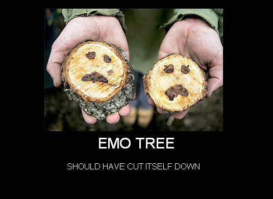 dirty emo tree