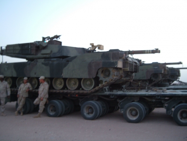 M1 tanks 