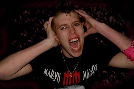 lead singer for gay metal band wodash. if you this is funny check out there myspace
http://www.myspace.com/getatasteofwodash