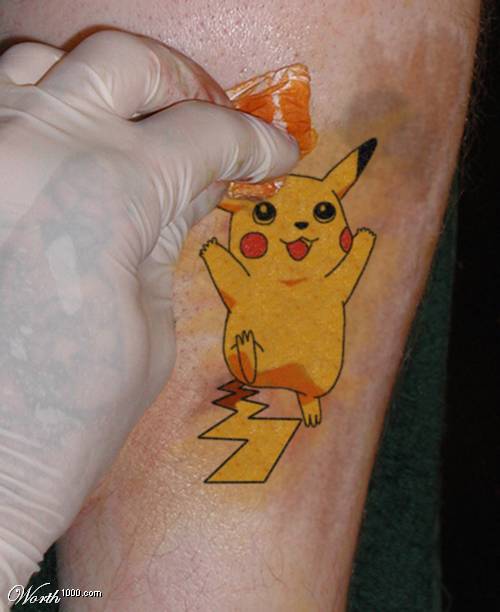 Video Game and Cartoon Character Tattoos - Gallery