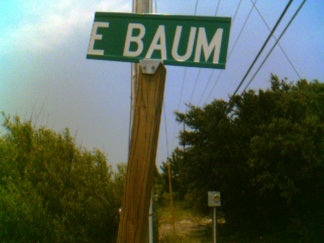 Road we saw on a surfing trip in Nags Head, North Carolina.