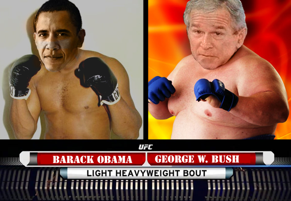 Tonights Matchup!

George W. Bush

vs

Barack Obama