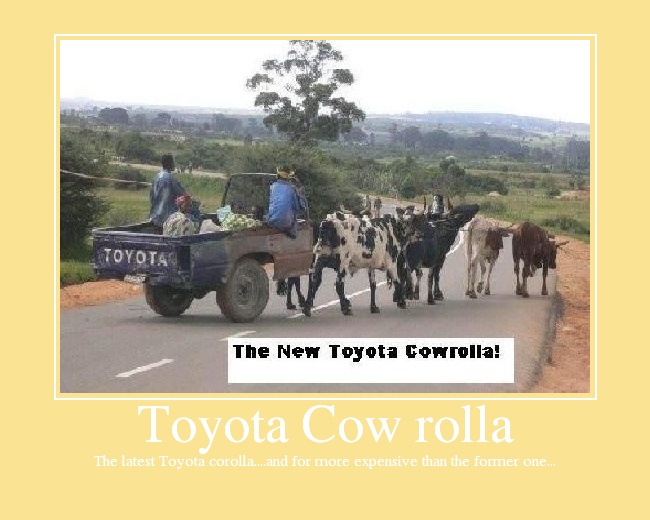 The latest Toyota corolla....and for more expensive than the former one...