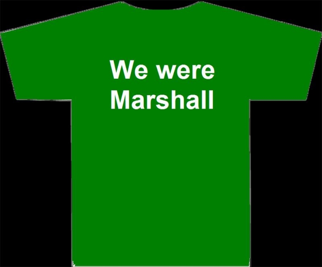 We were Marshall t-shirt