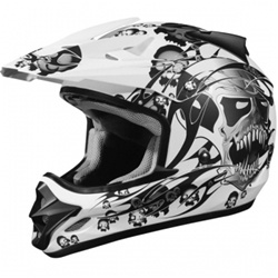 Motocross Helmet Art