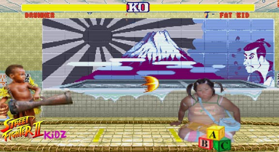 Street Fighter II Kids - Sibling Rivalry
