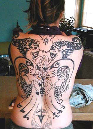 Back Tattoos