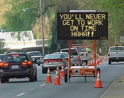 Funny construction sign.