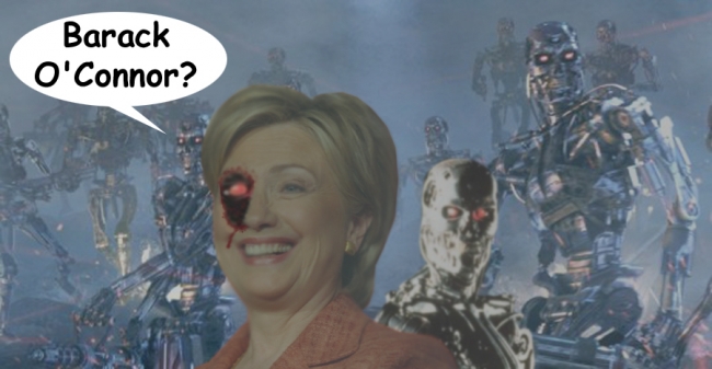 HillDog being a Terminator would pretty much explain how she got Bill so whipped...