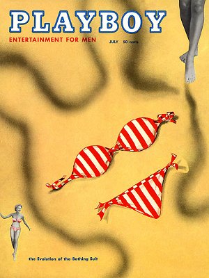 Playboy Covers 1954