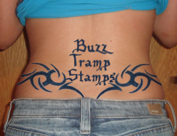tramp stamps