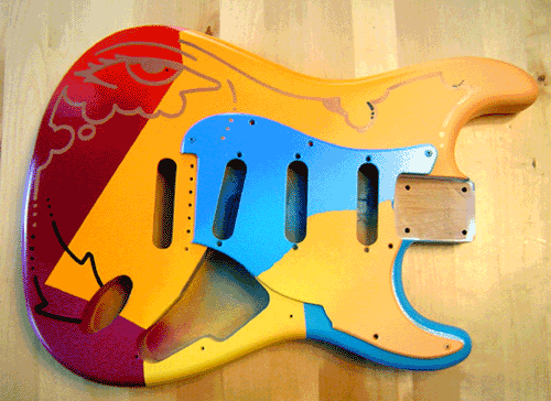 Graffiti Guitars