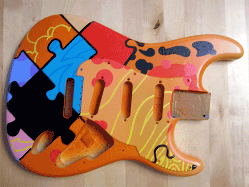 Graffiti Guitars
