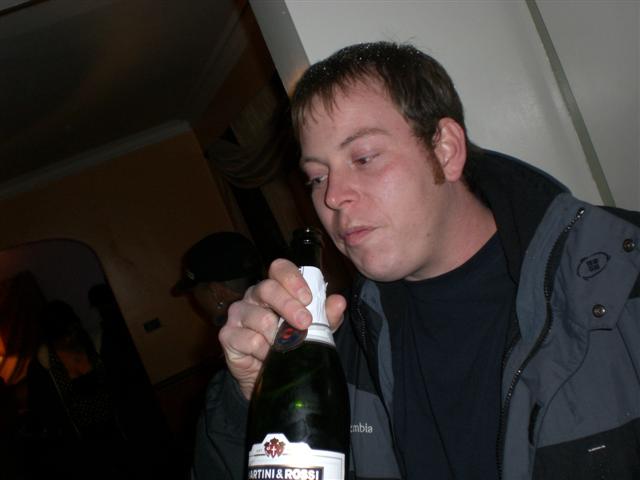 2008 Community Champagne Bottle