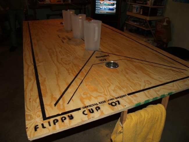 The Best Flippy Cup Table Around