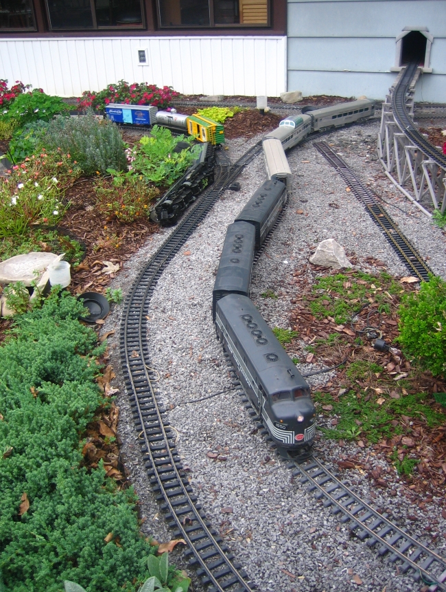 Backyard Model Train Depot