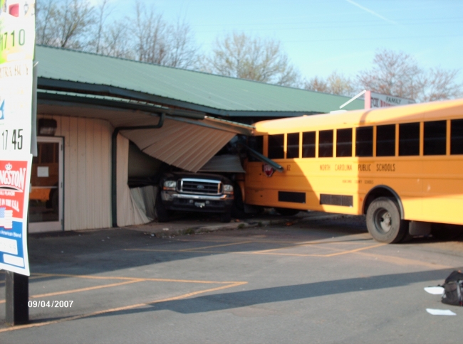 school bus crash