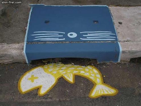 Cool Sewer Art