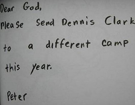 Funny Letters To God