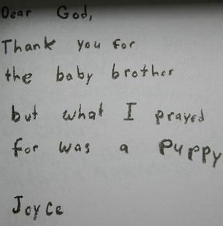 Funny Letters To God