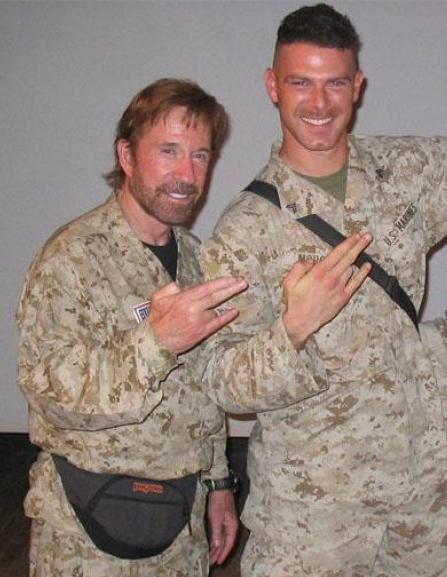Chuck Norris doesn't have to give the shocker, he is the shocker!