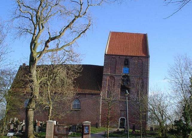 Lopsided German Church