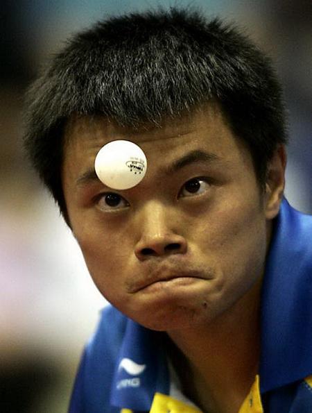 Funny Faces In Ping Pong
