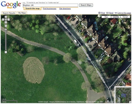 Crazy Images Seen With Google Earth