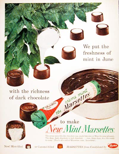Candy Vintage Ads