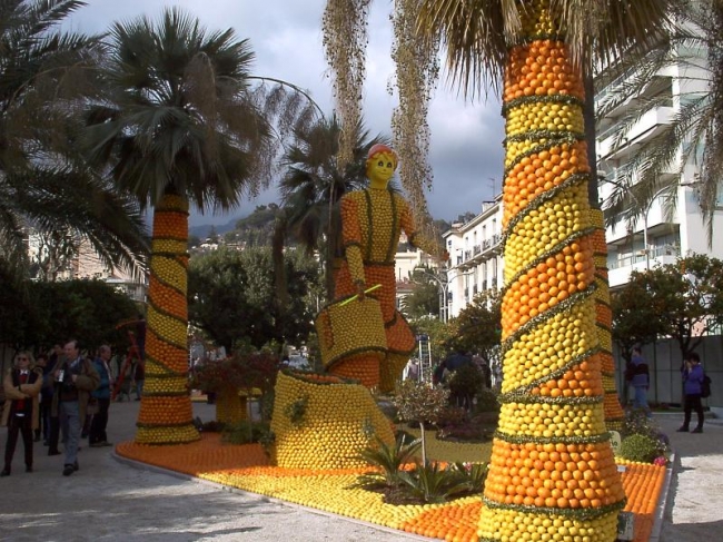 Orange Sculptures