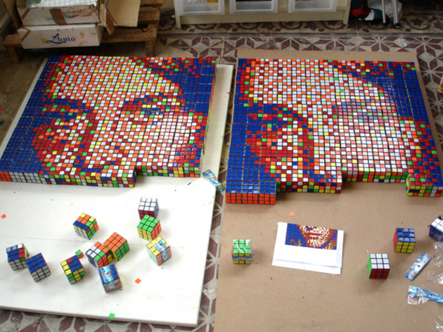 Rubik's Cube Art