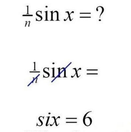 this is the how a blond would solve this equation