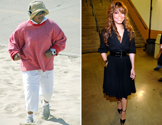 celebrity weight janet jackson before and after weight loss
