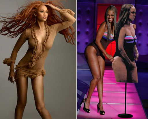 celebrity weight tyra banks model