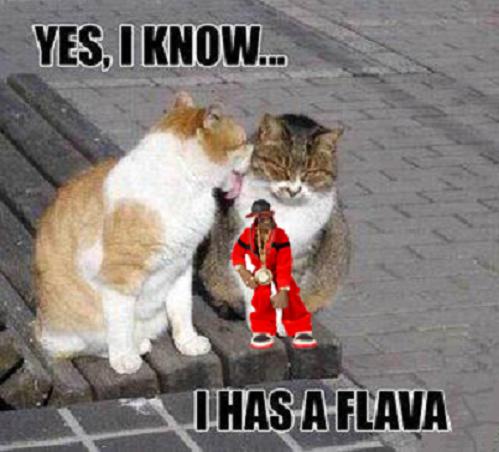 I has a flava....