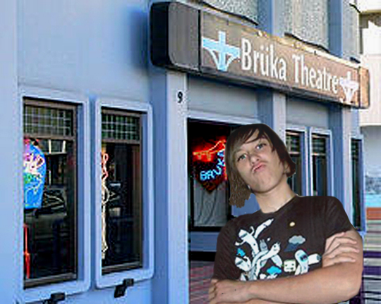 Zak at Bruka Theatre in Downtown Reno