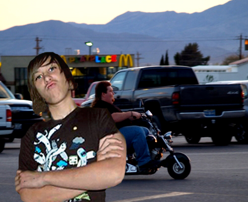 Zak at McDonalds in Carson City