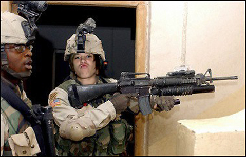 Zak enduring Operation Iraqi Freedom