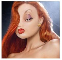 If cartoons were real people