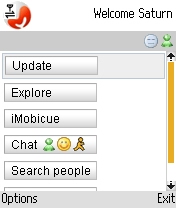 mobicue on mobile phone application screenshot