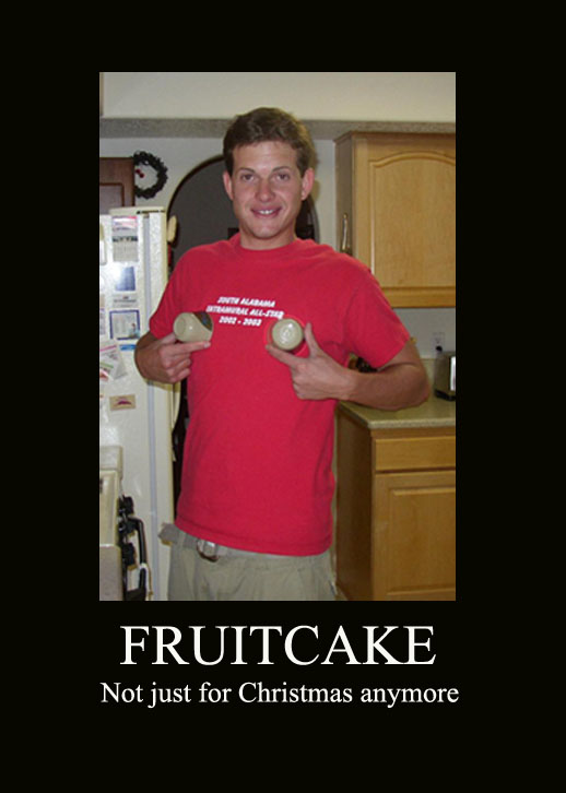 Fruitcake - not just for Christmas anymore