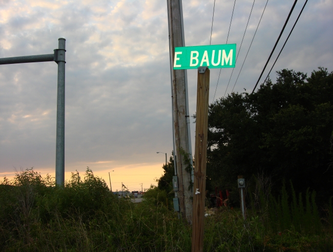Street sign off the Bypass in Nags Head, NC