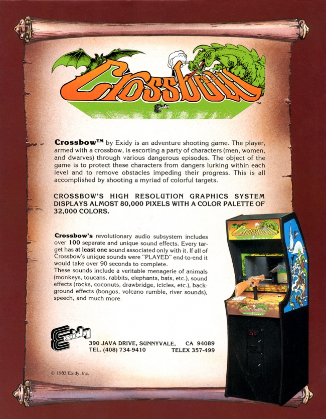 Classic Arcade Flyers 1 of 3