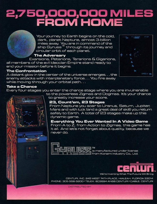 Classic Arcade Flyers 2 of 3