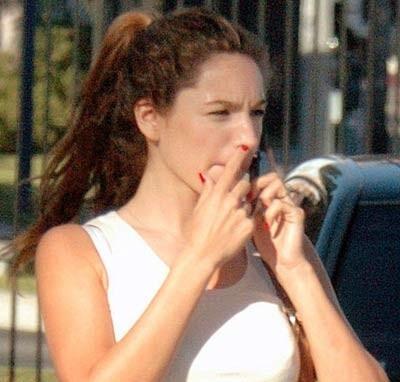 Celebrities picking their noses